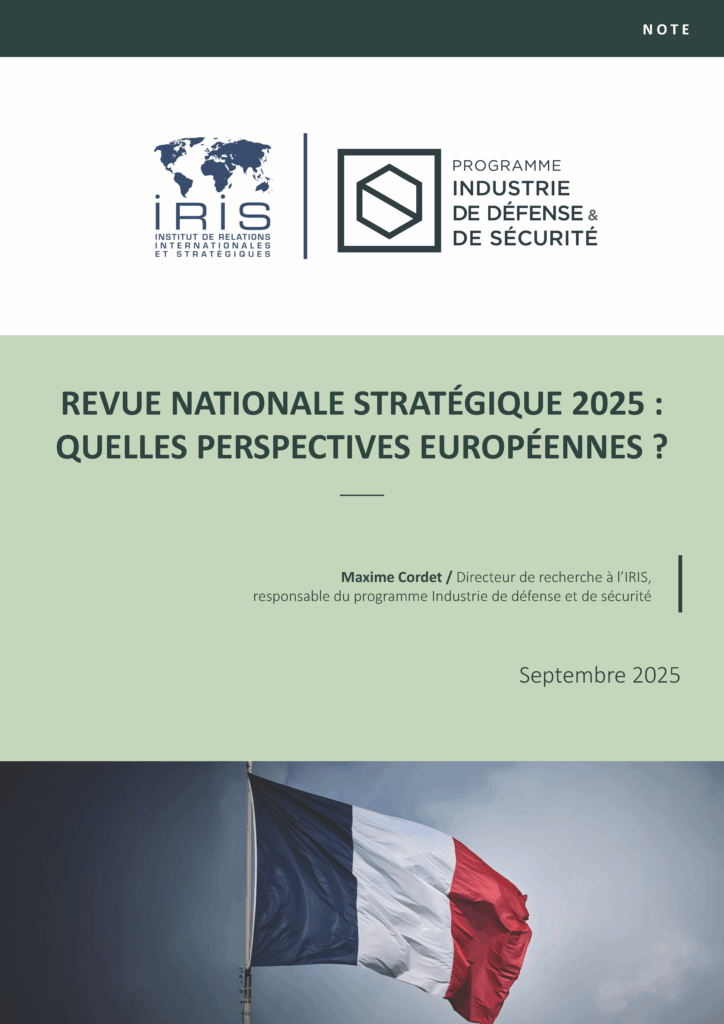 Revue nationale stratégique 2025 : quelles perspectives européennes ?
