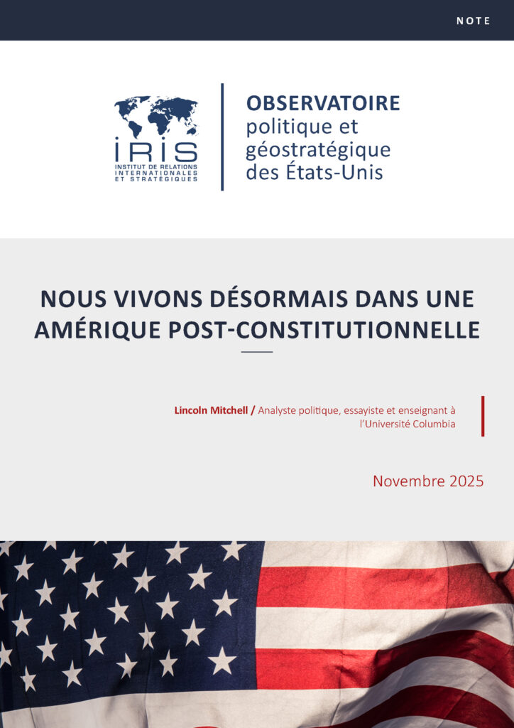 Nous vivons maintenant dans une Amérique post-constitutionnelle
