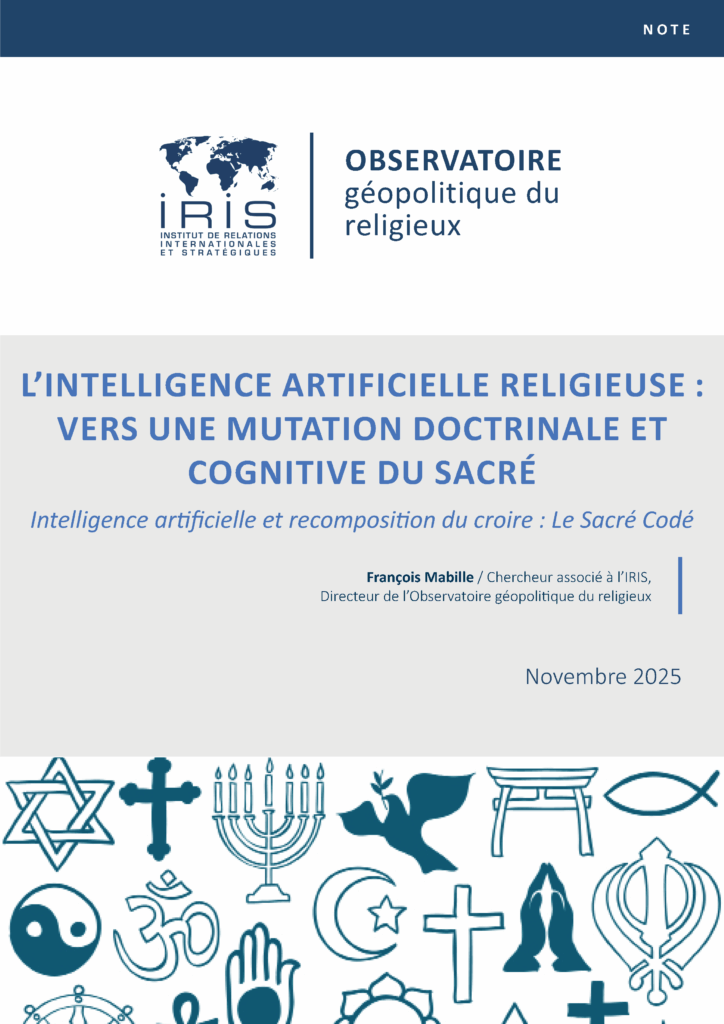 L’intelligence artificielle religieuse : vers une mutation doctrinale et cognitive du sacré

