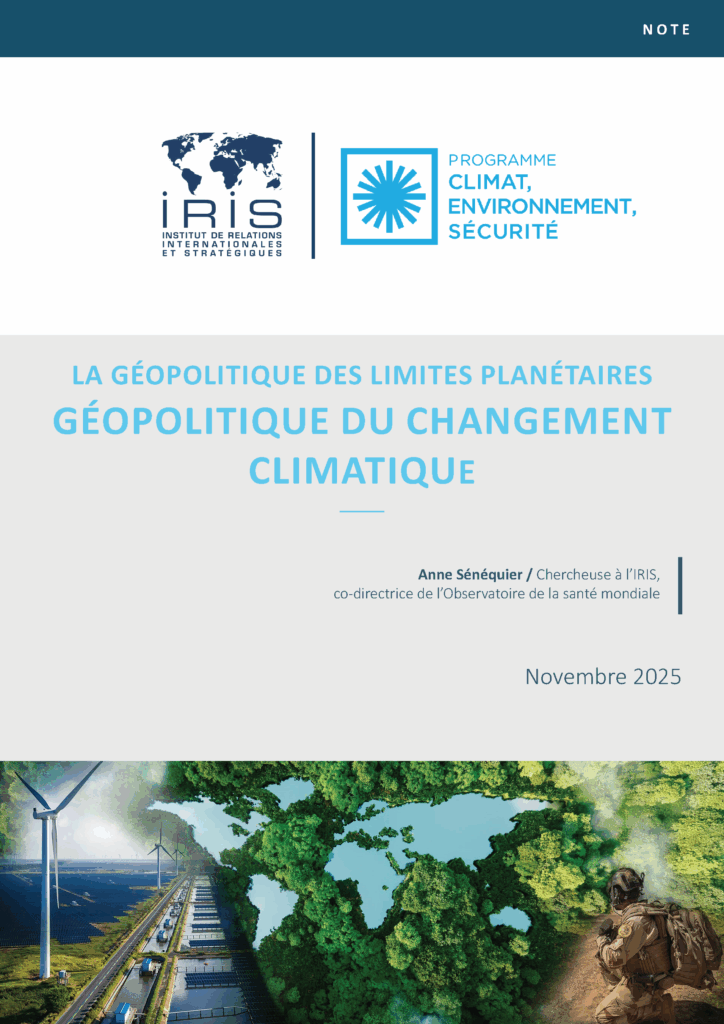 Géopolitique du changement climatique
