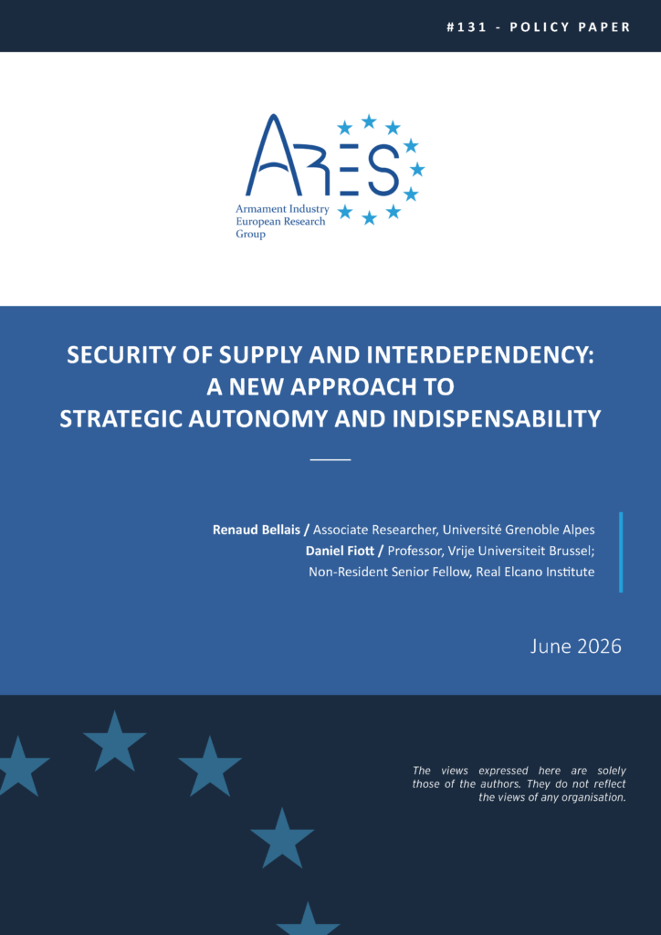 Security of Supply and Interdependency: A New Approach to Strategic Autonomy and Indispensability
