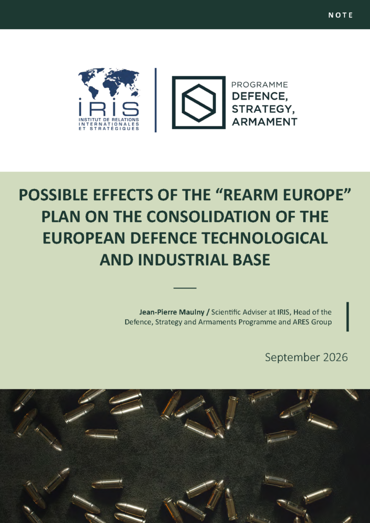 Possible Effects of the “Rearm Europe” Plan on the Consolidation of the European Defence Technological and Industrial Base
