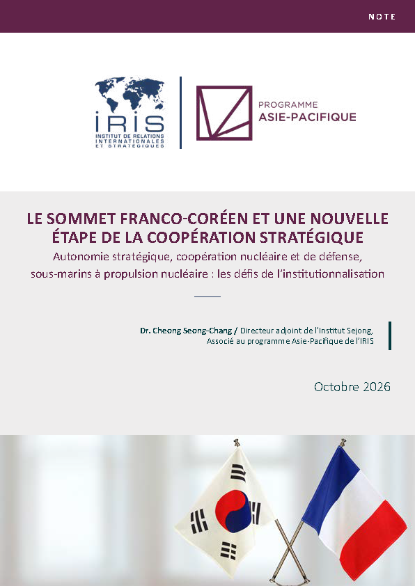 Le sommet franco-coréen et une nouvelle étape de la coopération stratégique
